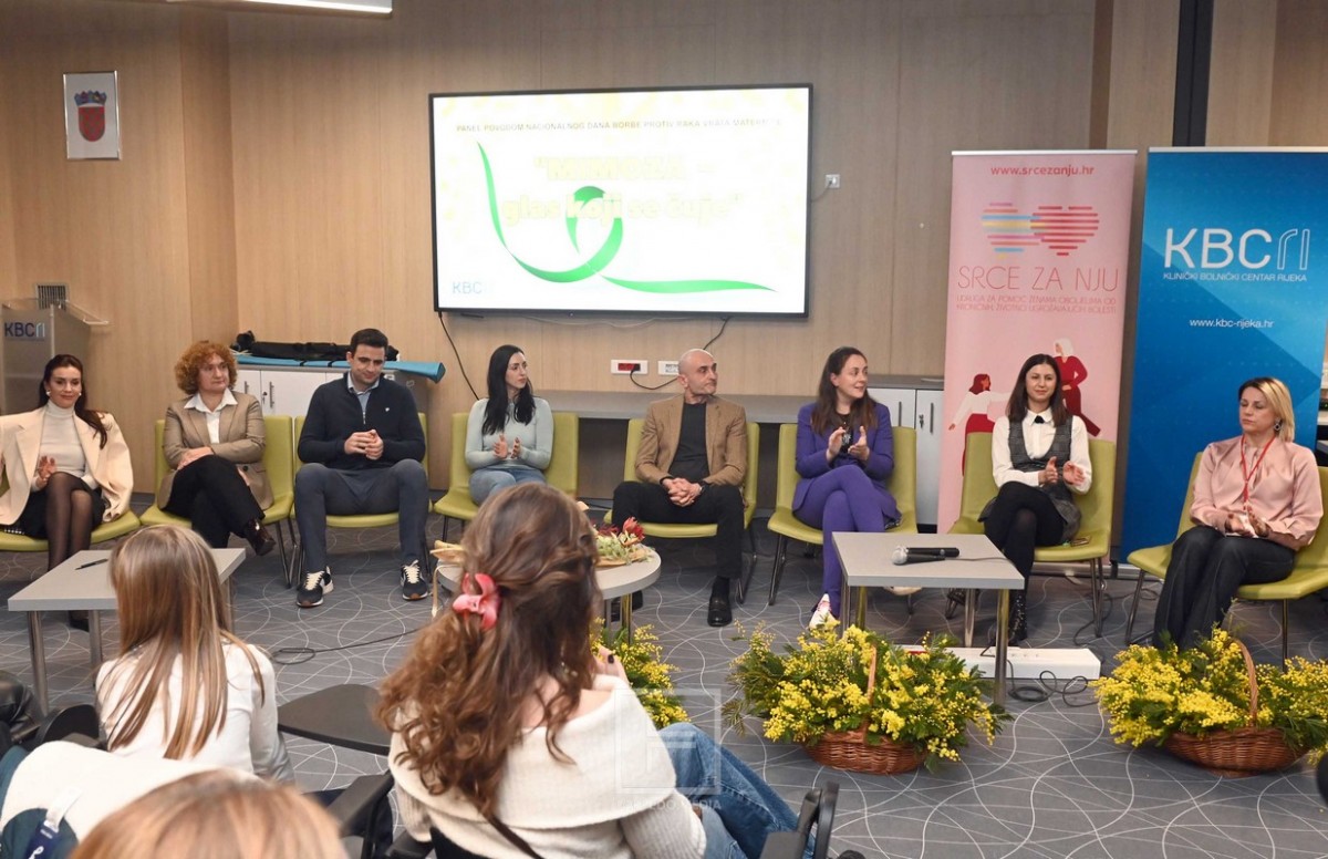 [FOTO] U KBC-u Rijeka održan panel „Mimoza – glas prevencije“ povodom ...