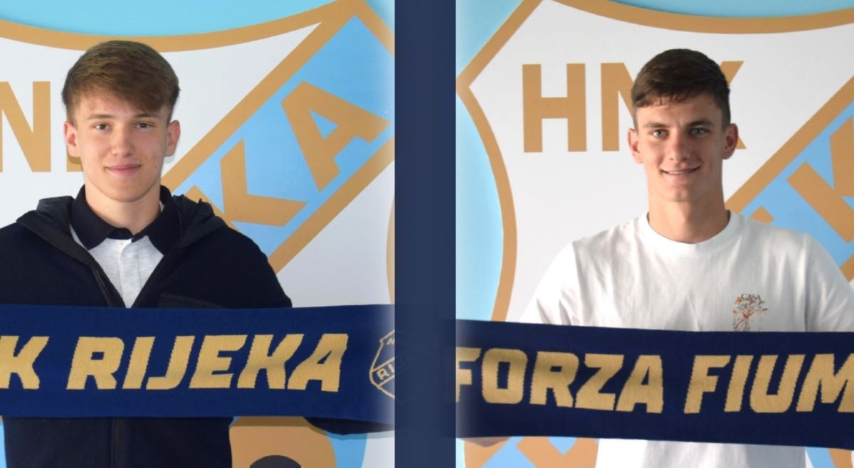 Ivan Roje Rijeka Roko Valinčić i Domagoj Ivan Marić potpisali profesionalne ugovore s ...