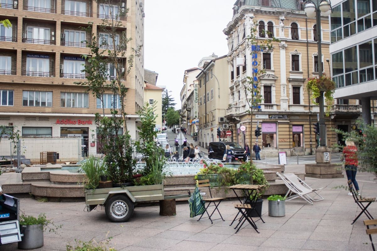 Sumarak Šumarak u centru grada - odmorite u mobilnom parku